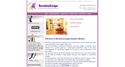 Desktop Screenshot of barcelonaescape.com