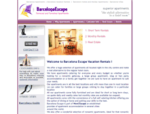 Tablet Screenshot of barcelonaescape.com